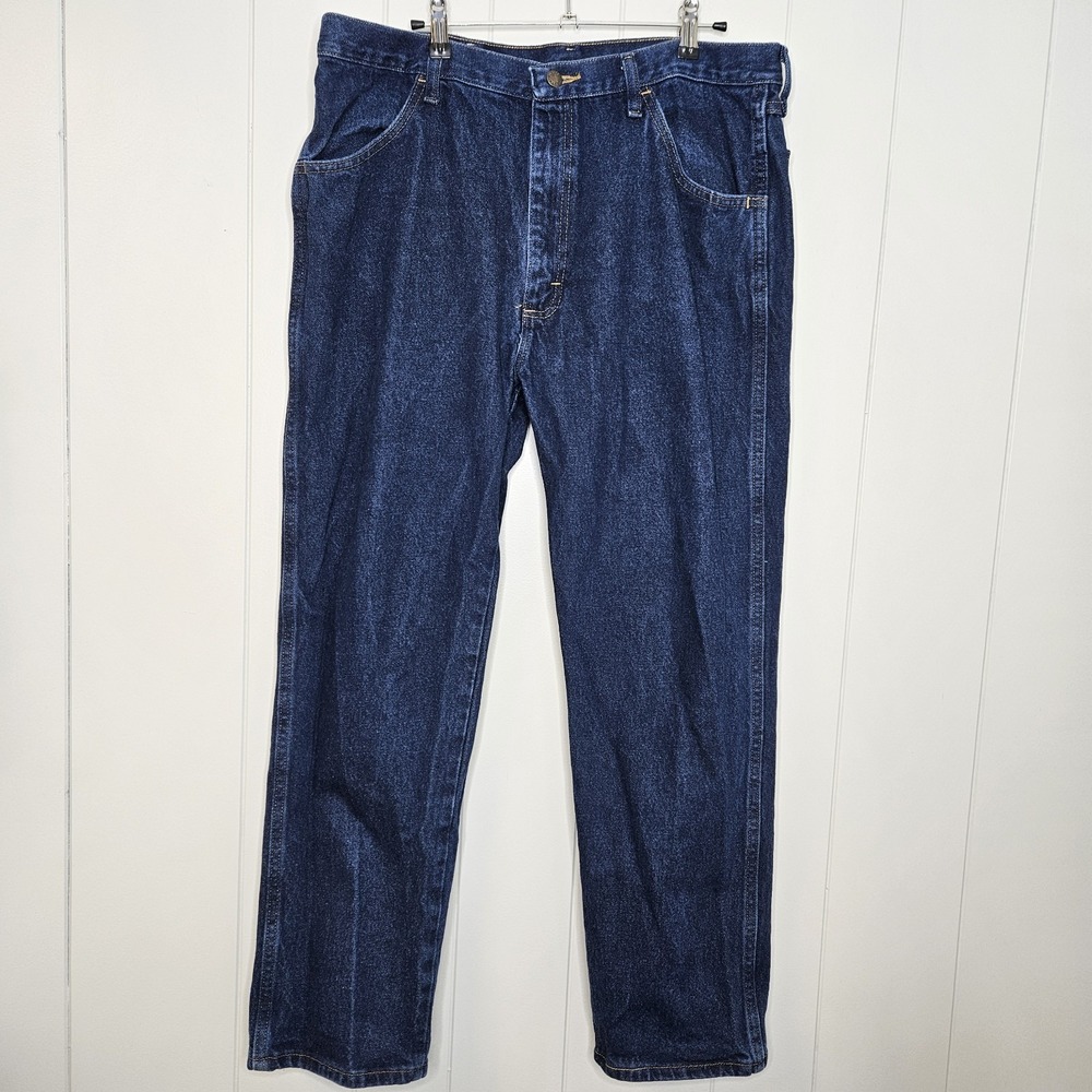 Rustler Mens Denim Blue Jeans‎ Size 38 X 30